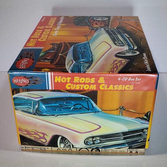 VINTAGE COMPACT DISC SET : HOT RODS AND CUSTOM CLASSICS CAR CRUISIN' MUSIC - Picture 5 of 14